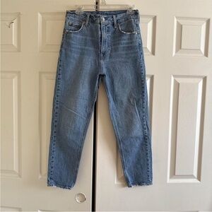 GAP High Rise Women's Mom Blue Jeans